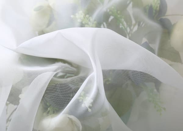 Rootz Voile Gardiner - Draperer - Vinduesbeklædning - Sheers - Paneler - Persienner - Hvide - 140x245 cm