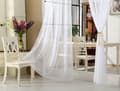 Miniatyrbillede 2 af 11: Rootz Voile Gardiner - Draperer - Vinduesbeklædning - Sheers - Paneler - Persienner - Hvide - 140x245 cm