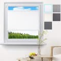 Miniatyrbillede 5 af 10: Rootz Plisse plisségardin - Vinduesskærm - Solcreme - Lysfilter - Privatskærm - Rummørkning - Mørklægningsgardin - Hvid - 60x130cm