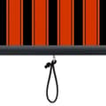 Miniatyrbild 7 av 8: Rullgardin utomhus 80x250 cm orange och brun