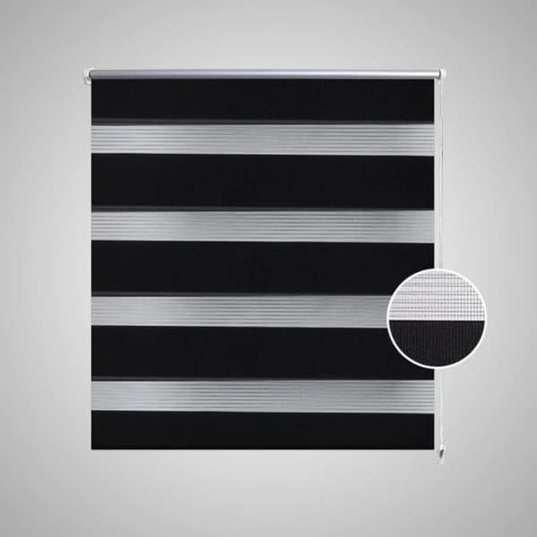 Zebra rullakaihdin 120 x 175 cm musta