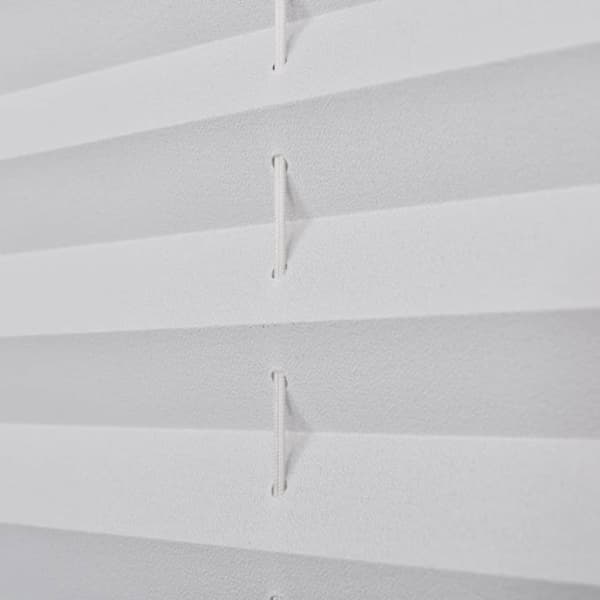 plisségardiner 110 x 125 cm hvid