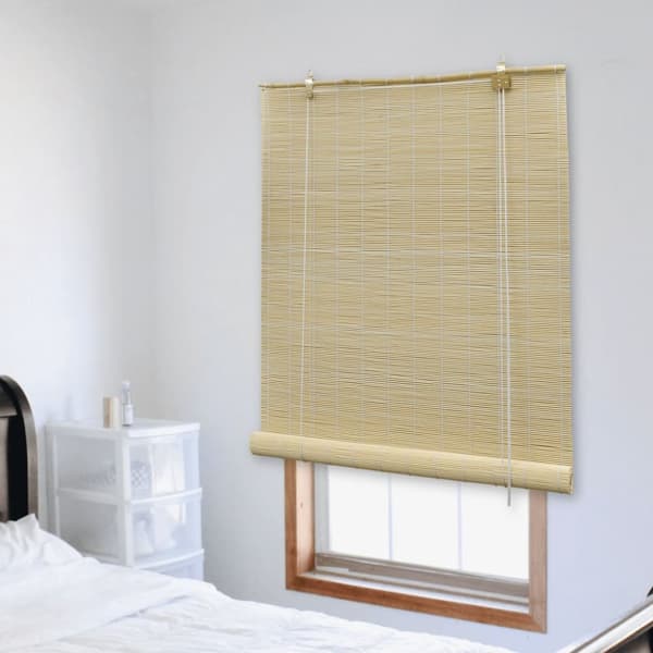 rullegardin 150x160 cm bambus naturfarvet