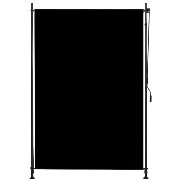 vidaXL udendørs rullegardin 150x270 cm antracitgrå -  Rullegardiner
