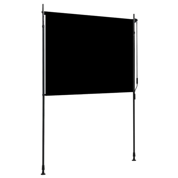 vidaXL udendørs rullegardin 150x270 cm antracitgrå -  Rullegardiner