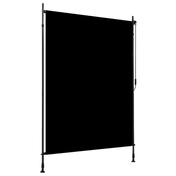 vidaXL udendørs rullegardin 150x270 cm antracitgrå -  Rullegardiner