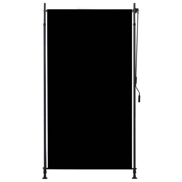 vidaXL udendørs rullegardin 120x270 cm antracitgrå -  Rullegardiner