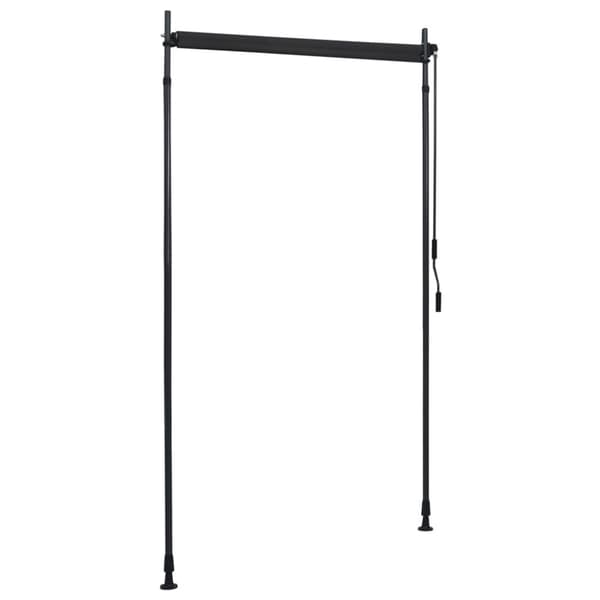 vidaXL udendørs rullegardin 120x270 cm antracitgrå -  Rullegardiner