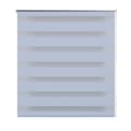 Miniatyrbillede 3 af 7: Rullegardin i zebradesign 120 x 230 cm hvid -  Rullegardiner