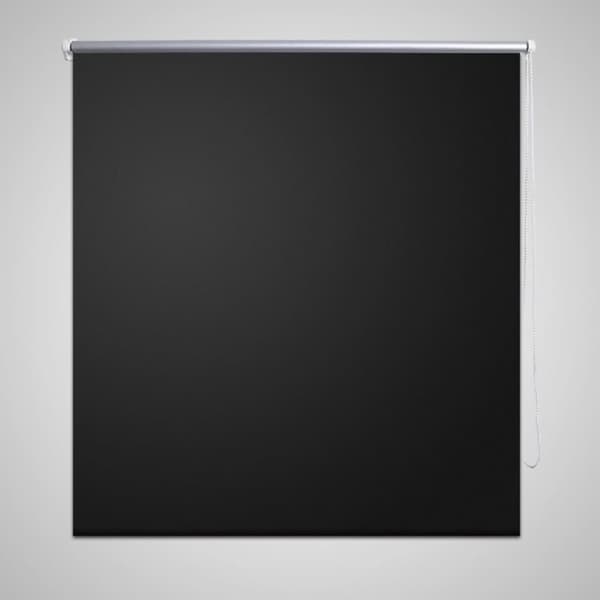 Rullgardin svart 160 x 175 cm mörkläggande -  Rullgardiner & persienner