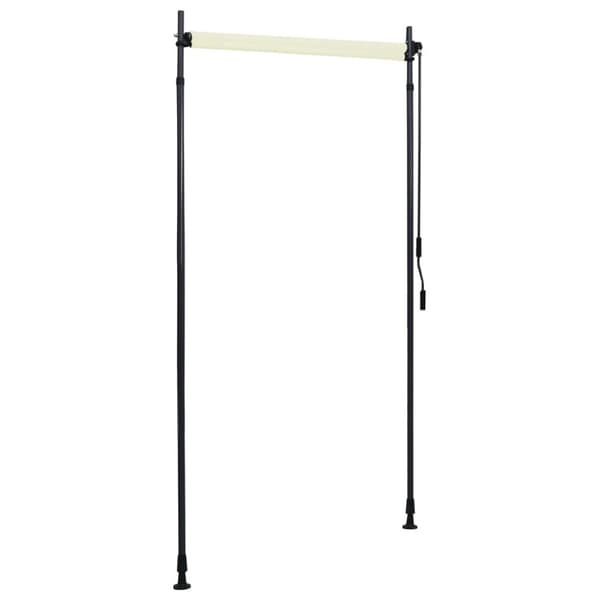 vidaXL udendørs rullegardin 100x270 cm cremefarvet - Rullegardiner