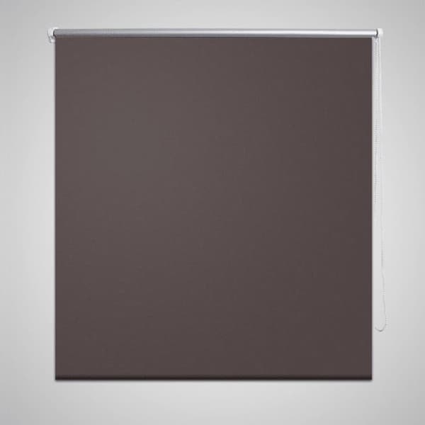 Pimentävä rullaverho 160 x 175 cm Kahvinruskea -  Sälekaihtimet & rullaverhot