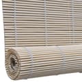 Miniatyrbild 5 av 8: vidaXL Rullgardin naturlig bambu 2 st 120x160 cm -  Rullgardiner & persienner