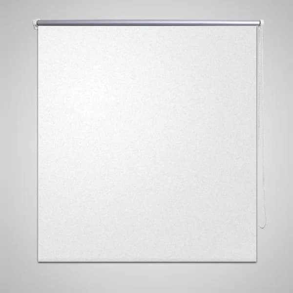 Mørklægningsrullegardin 40 x 100 cm hvid -  Rullegardiner
