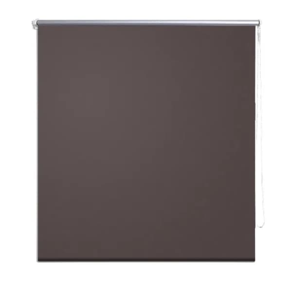 Rullgardin brun 140 x 175 cm mörkläggande - Rullgardiner & persienner