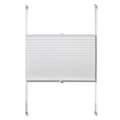 Miniatyrbillede 5 af 8: Plisserede blinde 50x125 cm hvid -  Rullegardiner