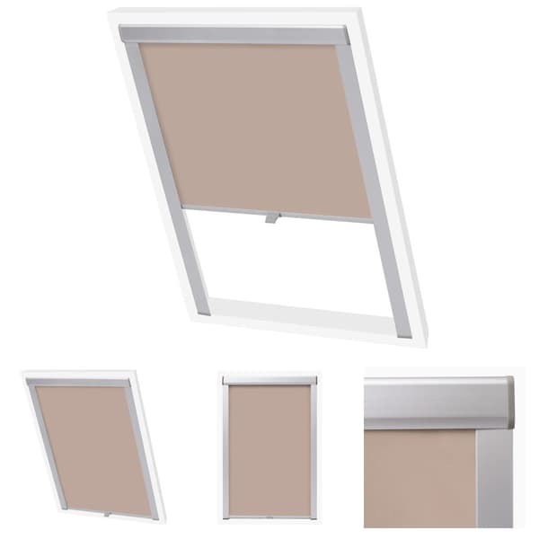 The Living Store Pimentävä rullaverho beige M06/306 -  Sälekaihtimet & rullaverhot
