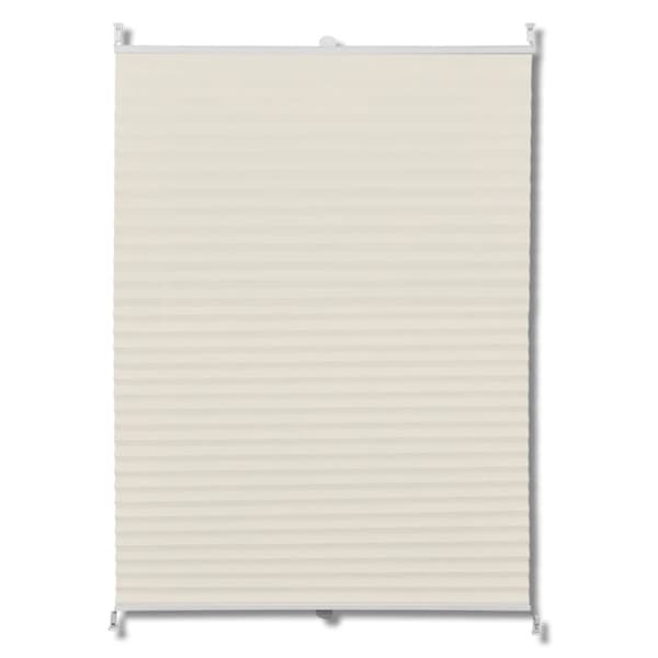 Plisse Kaihdin 50x150cm Kermanvärinen -  Sälekaihtimet & rullaverhot