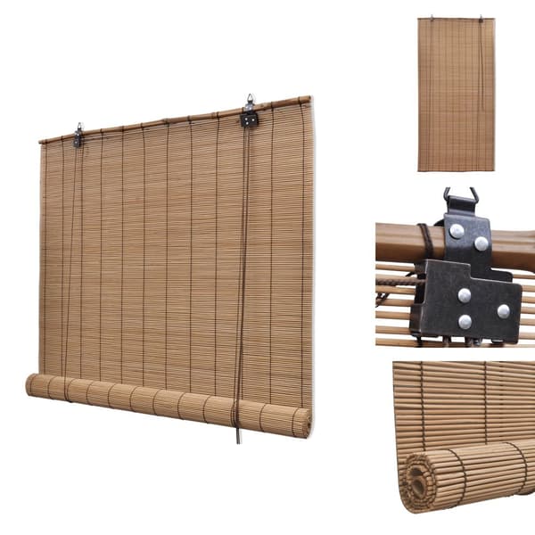 Rullegardiner - Living rullegardin 140x160 cm bambus brun