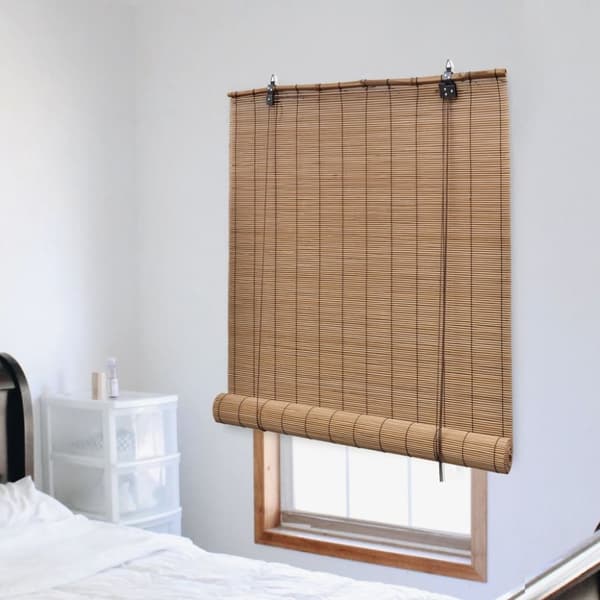Rullegardiner - Living rullegardin 150x160 cm bambus brun