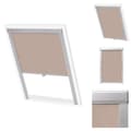 Miniatyrbillede 1 af 8: Rullegardiner - Living mørklægningsrullegardin beige MK06