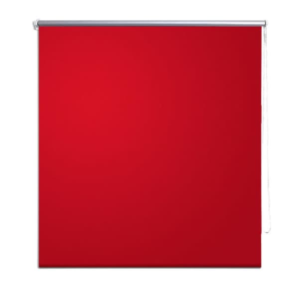 Rullgardiner & persienner - Rullgardin röd 160 x 175 cm mörkläggande