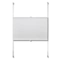 Miniatyrbillede 5 af 8: Rullegardiner - Plisserede blinde 90x150 cm hvid