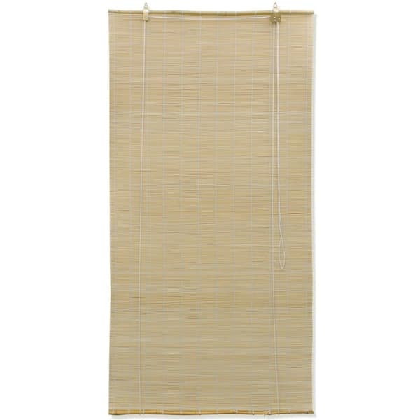 Rullegardiner - Living rullegardin 80x220 cm bambus naturfarvet