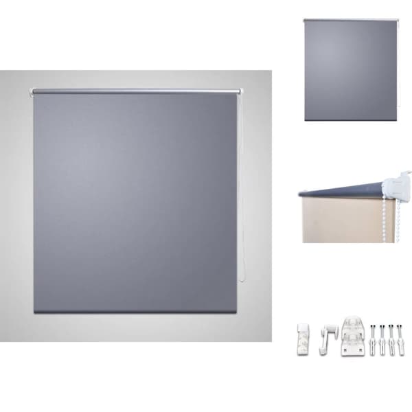 Sälekaihtimet & rullaverhot - Pimentävä rullaverho 40 x 100 cm Harmaa