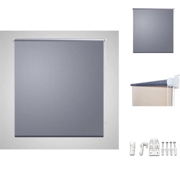 Sälekaihtimet & rullaverhot - Pimentävä rullaverho 80 x 230 cm Harmaa