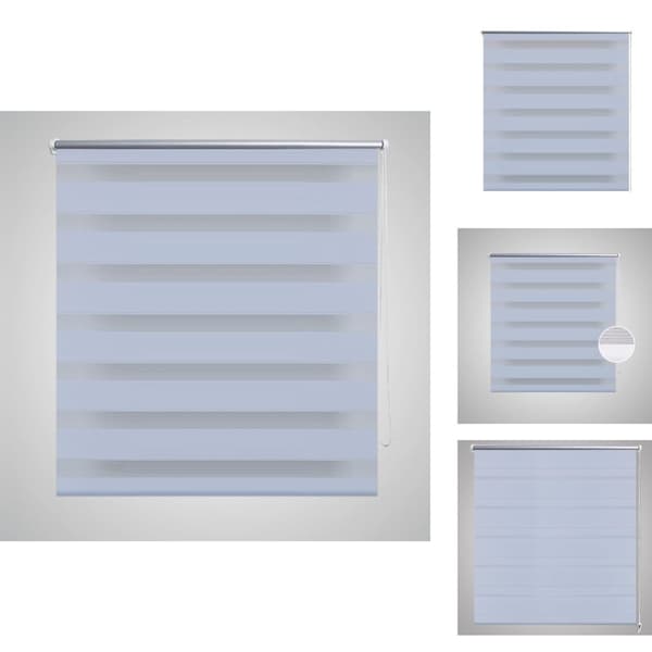 Rullgardiner & persienner - Living Rullgardin Zebra 50 x 100 cm vit