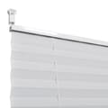 Miniatyrbillede 6 af 7: Plisségardiner 100 x 200 cm hvid - Plisseret Rullegardin - Plisserede Rullegardiner - Home & Living