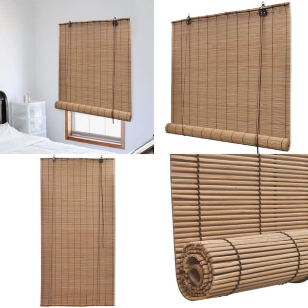Rullgardin bambu 80x220 cm brun - Rullgardin - Rullgardiner - Home & Living