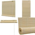 Miniatyrbillede 1 af 7: Rullegardin 120x160 cm naturlig bambus - Rullegardin - Rullegardiner - Home & Living