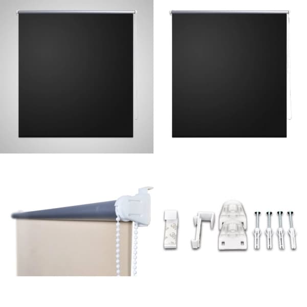 Mørklægningsrullegardin 100 x 230 cm sort - Mørklægningsrullegardin - Mørklægningsrullegardiner - Home & Living