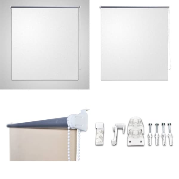 Mørklægningsrullegardin 80 x 230 cm hvid - Mørklægningsrullegardin - Mørklægningsrullegardiner - Home & Living