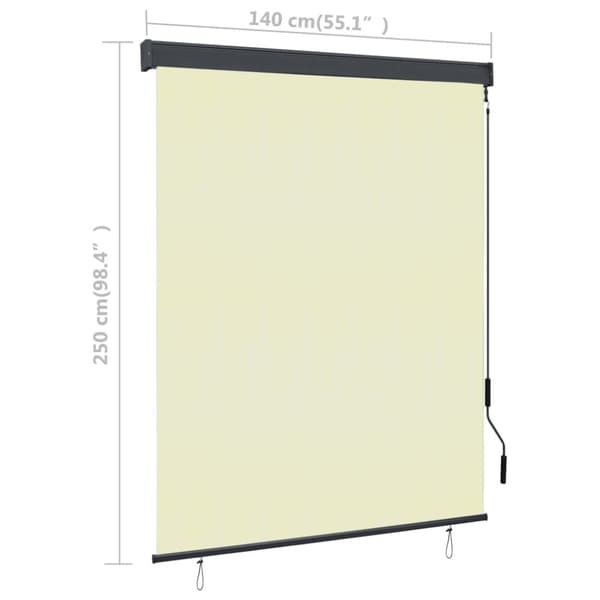 Ulkorullaverho 140x250 cm kerma