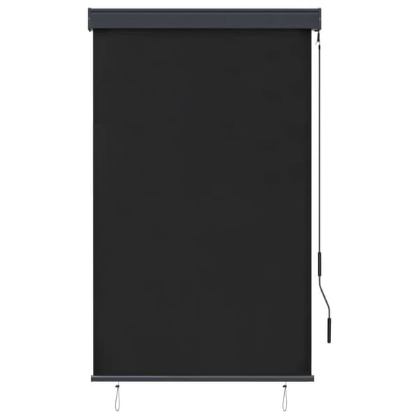 Rullgardin utomhus 100x250 cm antracit