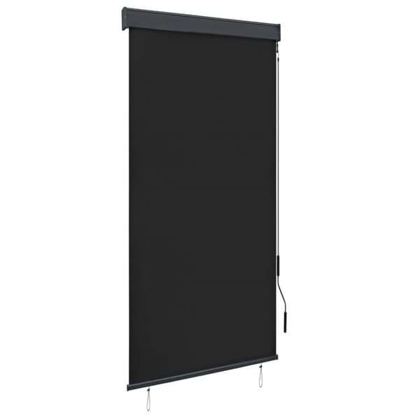 Rullgardin utomhus 100x250 cm antracit