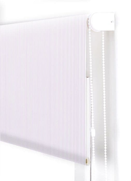 Blindecor Fönstergardin - 14813 - Stripes Rullgardin, Tyg, Lila, 140 x 180 cm