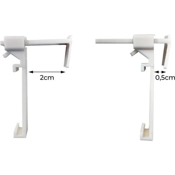 BLINDDECOR | EasyFix rullgardin UTAN VERKTYG - Rullgardinmått: 47x180 - Blindtygsmått: 44x175 - Linnegardin