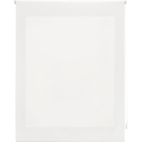 BLINDDECOR | Slät genomskinlig rullgardin 100 x 175 bredd i höjd – Mått persienntyg: 97 x 170 off-white