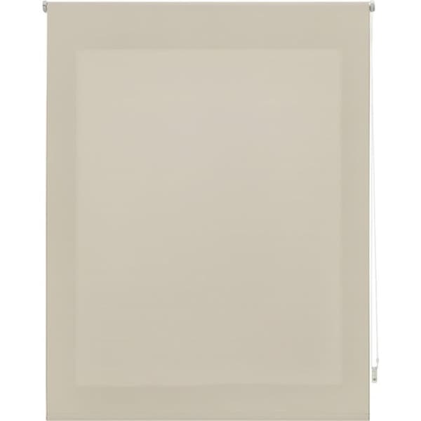 BLINDDECOR | Slät genomskinlig rullgardin 120 x 175 bredd i höjd – Mått persienntyg: 117 x 170 transparent