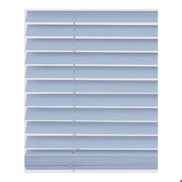 BLINDDECOR | Persienn i aluminium med lameller 120x180 - persienn justerbar i höjd och öppningsfärg blå