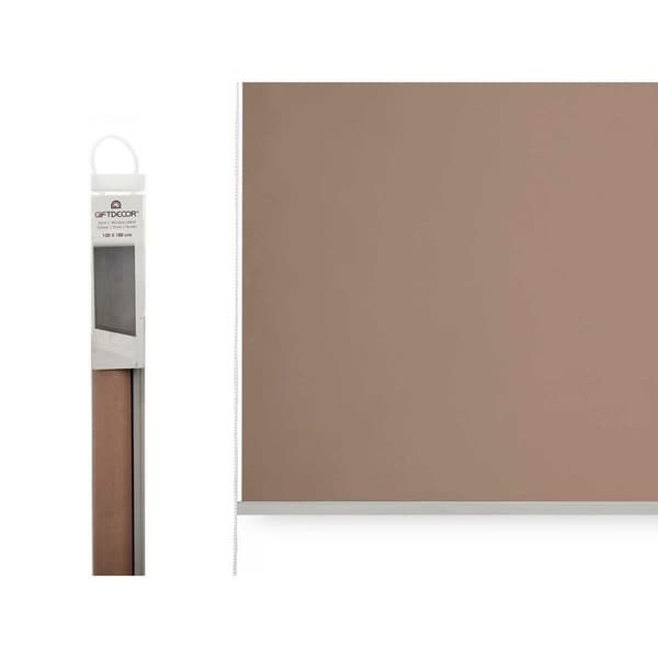 Rullpersienner 120 x 180 cm Beige Tyg Plast (6 antal)