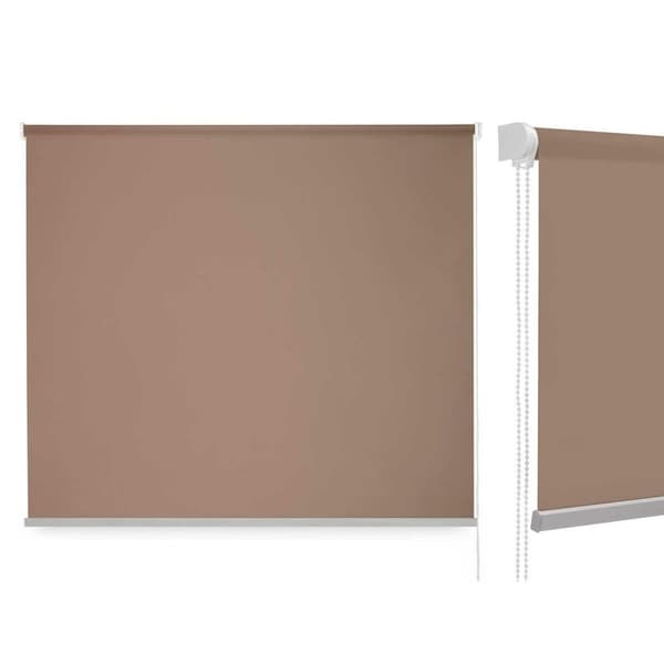 Rullpersienner 120 x 180 cm Beige Tyg Plast (6 antal)