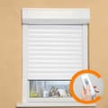 Miniatyrbillede 1 af 3: Persienne Hvid PVC Aluminium 155 x 120 cm