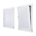Miniatyrbilde 2 av 3: Rullegardiner Stor Planet Clip&Fix Night&Day Hvit 150 x 180 cm