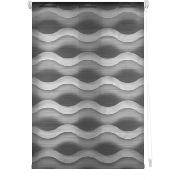 BLINDDECOR | EasyFix natt- och dagrullgardin, UTAN VERKTYG 97X150 - Blindtyg Mått: 94x145 - Antracitgardin