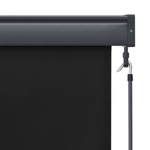 Rullgardin utomhus 60x250 cm antracit